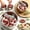 MIX(2PCS), variant on 304 Stainless Steel Meatball Maker Machine, Non-Stick Meatball Maker Spoon, Meatballs Press Cutter Shaper Mold,Kitchen Meat Ball Scoop Tool.