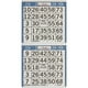 Feuilles de Jeu de Bingo 4"X8" 125/Pkg – image 2 sur 3
