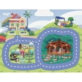 thumbnail image 4 of Bluey Megamat Felt Racetrack Playset 31.5in x 27.5in, 4 of 8