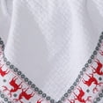 thumbnail image 3 of Levtex - Rudolph - Manta acolchada - 50x60 pulgadas - Reno - Blanco, rojo y negro - Reversible, 3 of 3