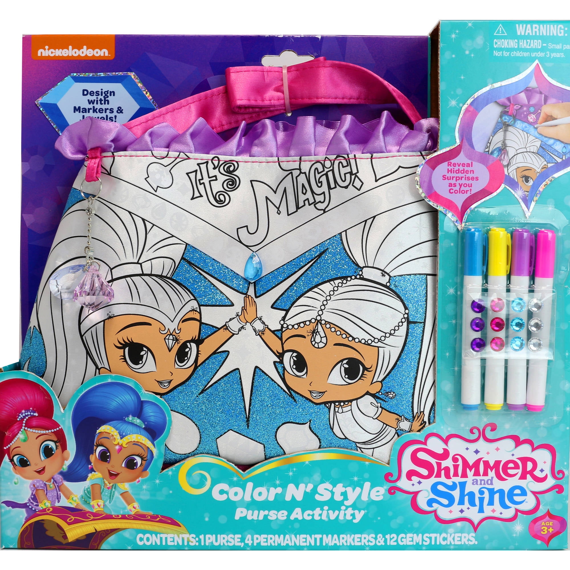Shimmer & Shine Color N Syle Purse