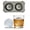 multicolor Size D9, variant on Baseball Ice, Usupdd 2.5-Inch Baseball Shaped Ice Ball Maker for Whiskey Cocktails, Silicone Ice Tray for Freezer Party Sports Bar with Slow Melting Design