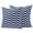 Navy Blue, variant on Geometric Turquoise Ombre Outdoor Pillow Covers 20x12 Set of 2,Waterproof Patio Throw Pillowcase Protectors,Modern Gradient White Ocean Striped Lumbar Decorative Pillow Shams Cushion Covers for Couch