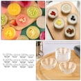 thumbnail image 3 of HLONK 12pcs Multi-function Glass Ramekins Kitchen Glass Bowls Household Food Bowls Dessert Accessory, 3 of 6