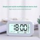 thumbnail image 5 of Despertador Digital Despertador De Mesa Lcd Despertador De Espejo Con Temperatura Fecha Visualización De Fecha Alarma Triple Alimentado Por Batería Para Oficina En Casa Hotel Kearding HA025807-01, 5 of 7