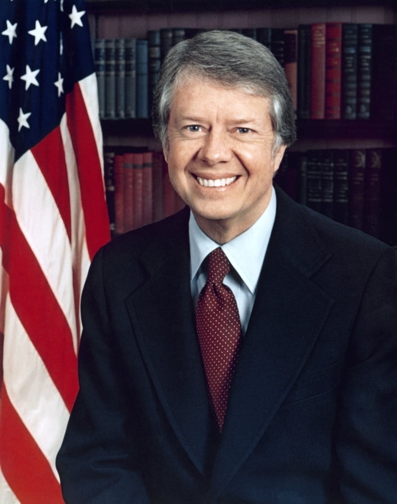 Jimmy Carter (1924- ) N39Th President Of The United States Photographed