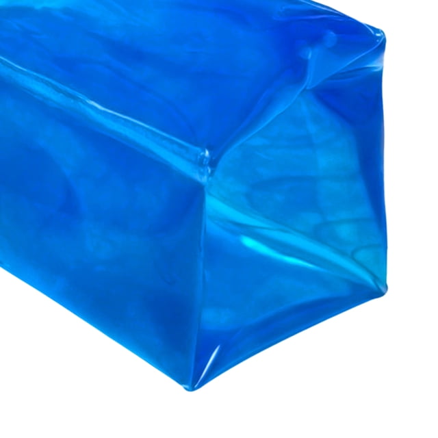 bolsa de hielo para dedos de pvc gel frío para dedos reutilizable suave cómodo para personas lesionadas ndcxsfigh azul, primer plano de una funda tipo anillo de PVC rellena de gel translúcido con costura sellada y superficie lisa, diseñada para adaptarse a dedos (4, 5 y 6 cm) para terapia localizada en frío o calor; a menudo se usa para aliviar molestias puntuales en los dedos y es reutilizable.