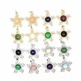 thumbnail image 5 of Natural Crystal Round Bead Hollow Out Flower Pendant Stone Quartz Healing Reiki, 5 of 6