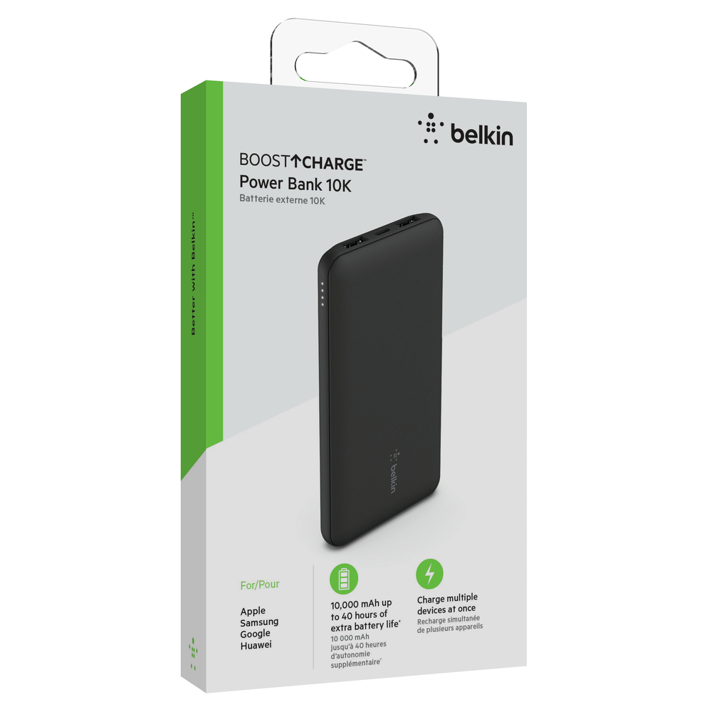 Belkin BoostCharge 10K USB-C Power Bank, Black photo 2