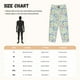 thumbnail image 3 of Balery Honey Bees And Flowers Pantalones de pijama para mujer, pijamas ultraligeros, pantalones de estar por casa-Medium, 3 of 6