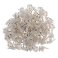 thumbnail image 4 of Rongfmy 50Pc Plastic Invisible Traceless Wall Mount Photo Picture Frame Nail Hook Hanger 15x25mm, 4 of 8