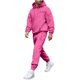 thumbnail image 2 of Ceisia Men's Loose Fit ECG Print Hooded Sweatshirt & Jogger Set - Warm Stretch Casual Two-Piece Tracksuit Gifts, 2 of 5