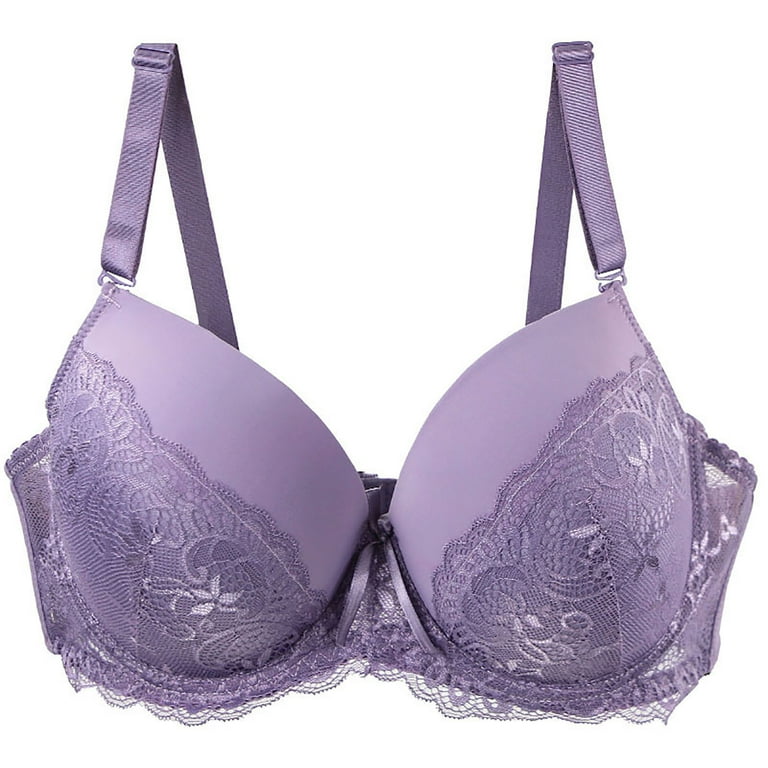 Pc Womens Lace Sexy Bras Front Closure Wireless Bra Adjustable