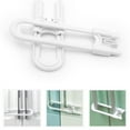 thumbnail image 3 of Milisten 2Pqt Deslizante En U Para Seguridad De Gabinetes Con Ajuste Para Cocina Y, 3 of 8