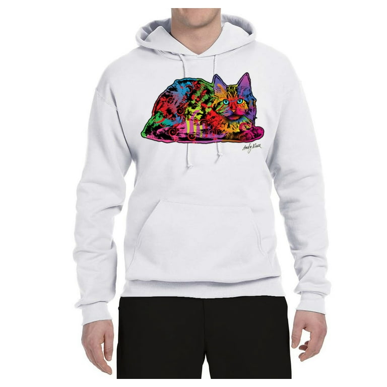 Rainbow cat hoodie deals