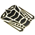 thumbnail image 2 of Universal Motorcycle Gas Fuel Oil Tank Pad Stickers Protector Tank Traction Pad(gold edge), 2 of 9
