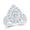 White, variant on 10K White Gold Round Diamond Teardrop Cluster Nicoles Dream Collection Ring 2cttw