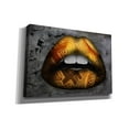 thumbnail image 2 of Epic Graffiti 'Bitcoin Lipstick' by Canvas Wall Art, 26"x18", 2 of 2