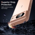 thumbnail image 3 of JETech Matte Case for Google Pixel 8 6.2-Inch 2023, Frosted Translucent Back Protective Slim Phone Cover, Anti-Fingerprints (Rose), 3 of 6