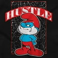 thumbnail image 2 of Papa Smurf Cartoon Hustle Attitude Men's Graphic T Shirt Tees Brisco Brands S, 2 of 6