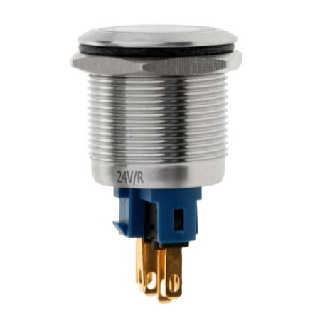 Momentary On Off Reset Push Button Switch Round Latching Locking Switch ...