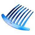 thumbnail image 5 of Unique Bargains 2 Pcs French Twist 7 Teeth Comb Teeth Hair Combs Clip Comb 4.1" Resin Blue, 5 of 7