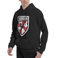 thumbnail image 4 of Loudoun United Fc Men Fleece Hoodie Casual Pullover Sweatshirt With Kangaroo Pocket, 4 of 6