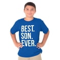 thumbnail image 5 of Best Son Ever Relatives Family Boys Kids T Shirt Tees Tops Teen Brisco Brands X, 5 of 6