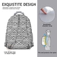 thumbnail image 5 of Vintage Floral Print Boho Daypack - Lightweight Yet Durable | 17" Laptop Compartment, 5 of 6