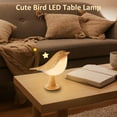 thumbnail image 2 of Liten nattlampa Cute Bird LED Bordslampa med Touch Dimmer Kreativ sänglampa 3 nivåer Ljusstyrka Skrivbordslampa wi- Perfet, 2 of 5