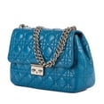 thumbnail image 2 of Pre-Owned Christian Dior Blue Miss Dior Shoulder Bag Cannage Leather, 2 of 10
