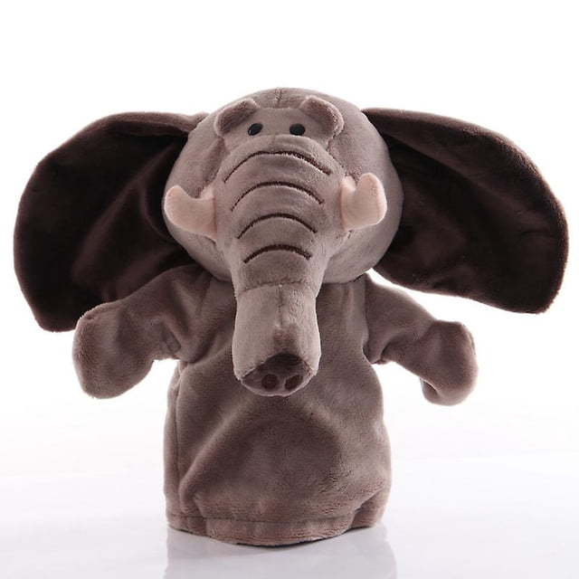 Títere de mano de elefante Muñeco de peluche