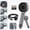 deep black, variant on SORIUOOU Ion Drops Filtered Shower Head with Handheld, High Pressure Shower Head Upgraded Anti-Clog Nozzles for Hard Water, Reduce Dry Itchy Skin