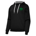 thumbnail image 2 of Women's Antigua Black New York Knicks St. Patrick's Day Victory Pullover Hoodie, 2 of 4