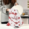 thumbnail image 6 of SKYSONIC 6 Pack Valentine's Day Love Heart Kitchen Towel, Super Soft Absorbent Hand Towel Tea Towel Home Restaurant Tableware Cleaning Rag, 6 of 7