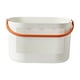 thumbnail image 2 of Cesta de plástico grueso para ducha y baño con asa y orificios de drenaje | Organizador multiusos para baño, frutas o ropa | Amarillo, naranja, azul, verde, 2 of 9