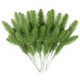 thumbnail image 3 of Ramas de aguja de pino de Navidad, Planta Artificial de plástico, decoración de árbol de Navidad, corona para el hogar, flor falsa, regalo de decoración, 3 of 4