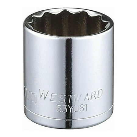 

Westward Socket Steel Chrome 30 mm 53YU81