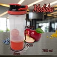 thumbnail image 2 of Vaso Shaker Para Proteína Cilindro Agitador Con Asa Gym OEM  Asa, 2 of 6