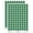 Dark Green, variant on Admit One Movie Theater Ticket 200+ Round Stickers - Black - Matte Finish - 0.50" Size