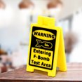 thumbnail image 3 of Vekome Cat Vomit Sign, Dog Vomit Sign, Cat Vomit Caution Sign, 4 " Funny Cat Sign Decor, Cats Live Here Novelty Desk Sign, Yard Warning Sign, 3 of 6