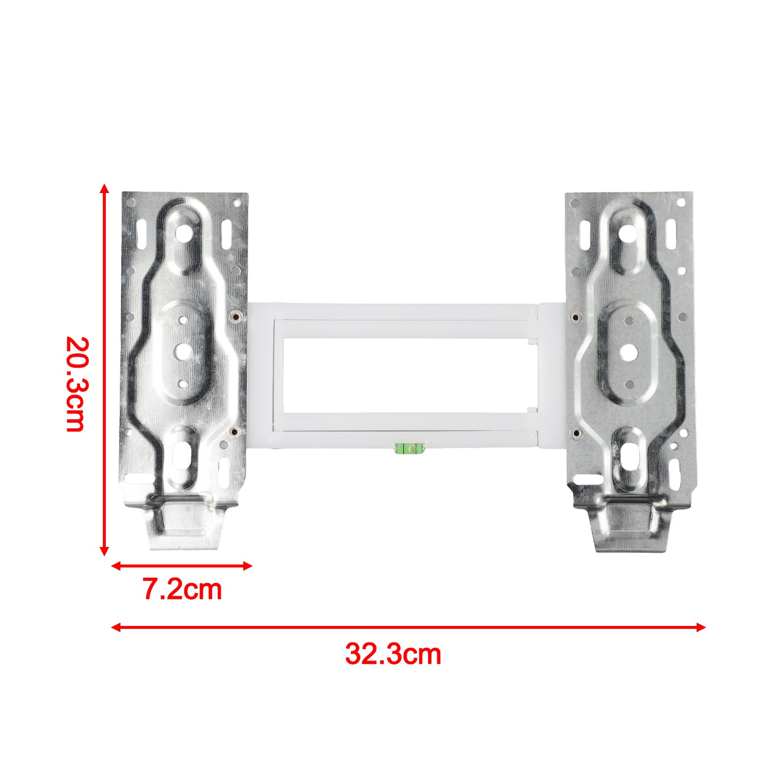 1Pcs Wall Mount Adjustable Support Bracket for Home Split Air Conditioner Indoor Unit with Level Gauge Hardware for Household