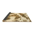 thumbnail image 2 of Ahgly Company Indoor Square Abstract Brown Modern Area Rugs, 5' Square, 2 of 4