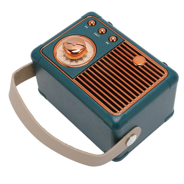Haut-parleur Portable BT, Petit Haut-Parleur Polyvalent pour Maison Réunion Fête Blanc, Rouge Clair, Bleu, Noir, Vert