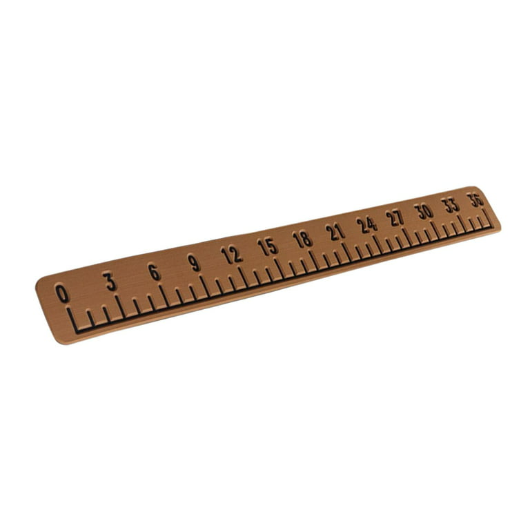 Boat Deck Fishing Ruler Foam Precision Marks 6mm Thickness Etched Numbers Easy to Clean 39 inch High Density Fish Measuring Ruler for Yachts Light