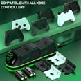 thumbnail image 3 of Controller Controller Charger Station for Series X S LED Controller Dual Stand Charging Dock with 2 4800mWh Rechargeable Batteries 4 Battery Covers, 3 of 7