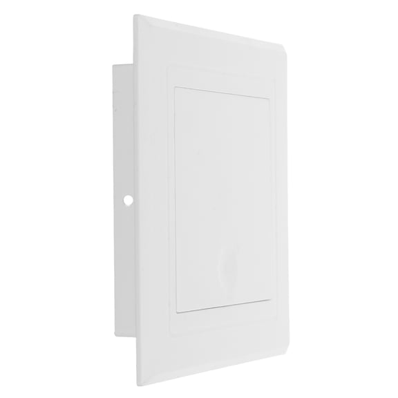 FOMIYES White Plastic Access Panel Door for Tile and Drywall Walls with Quick Release and Easy Installation