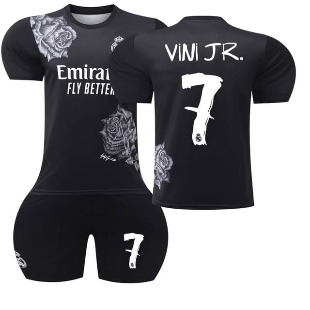 Maillot de Football pour Enfants Garçons Filles RODRYGO 11# VINI JR.7# MODRIC 10#
