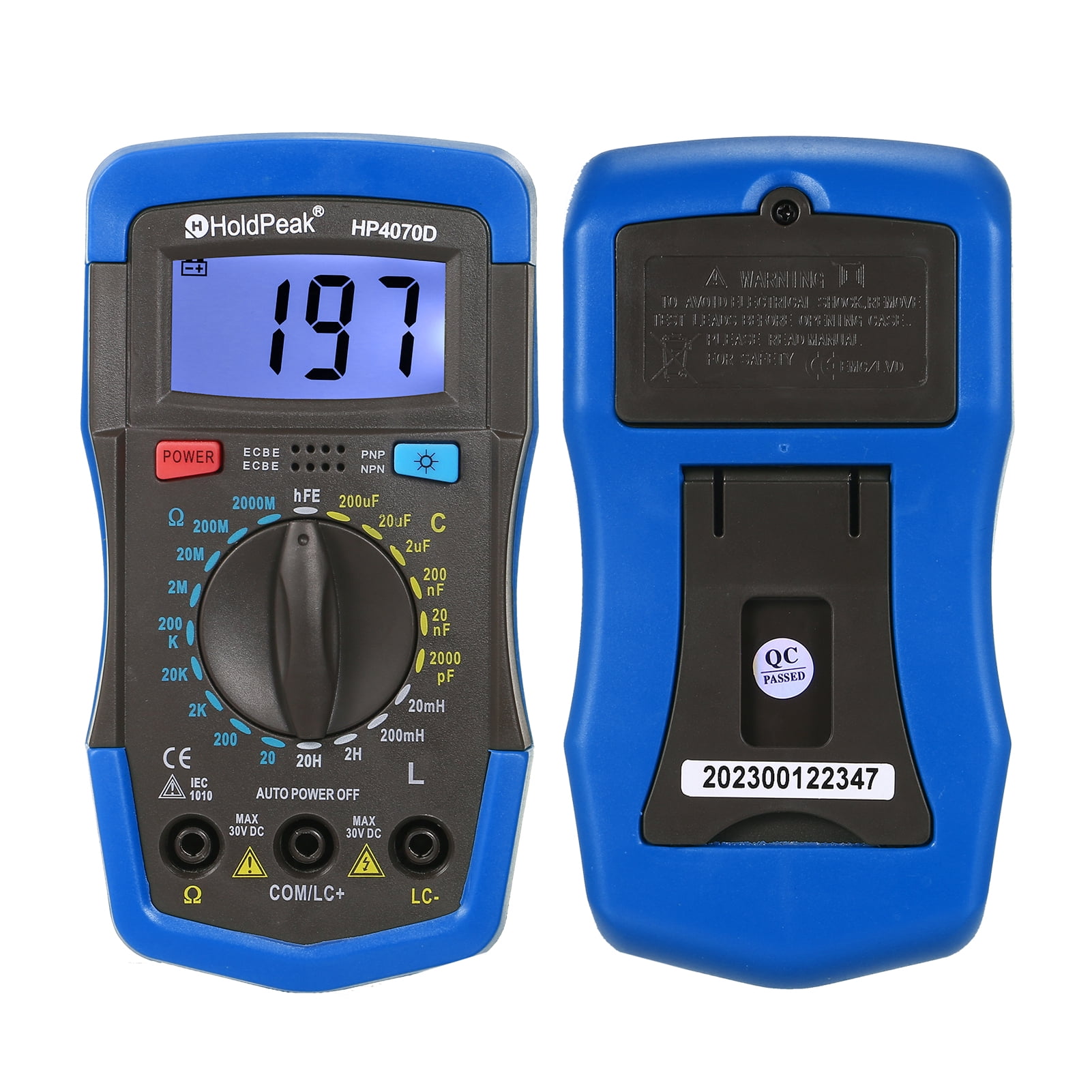 Multimeter,Inductance Test Havou Qisuo Resistance Tance Inductance