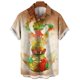 thumbnail image 4 of Camisa hawaiana con estampado 3D de saxofón musical para hombre, camisetas de manga corta con partituras musicales y guitarra, camisetas casuales de moda estilo Harajuku, 4 of 5